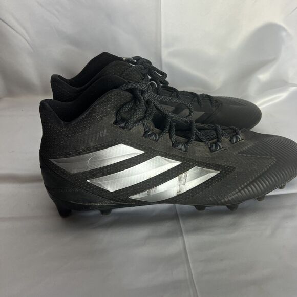 Adidas Freak Carbon Mid | Football Cleats | Black • Silver | Men’s 13 F97423 - Picture 3 of 10